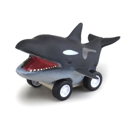 Kinder Rückziehauto Ozeantier Orca Simulation 2