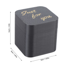 Herzbox 3D Druck Überraschung 5x5x5 cm Kunststoff