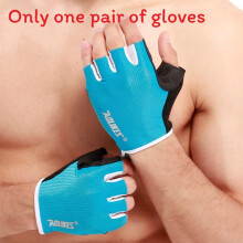 (Black,S)Women Men Gym Gloves Body Building Training Sport Exercise Weight Lifting Wear