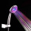 Led 7 Colors Light Quick Flash Shower Head Bathroom Tools Abs Interface 20mm 3