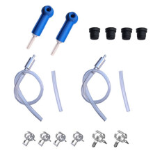 Motorcycle and Car Brake Bleeding Tool and Hose Set - for Brake Fluid Replacement and Bleeding Maintenance
