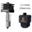 For  H2D Hotend Assembly Hotend Kit 0.4 mm Replaceable Nozzle for 3D Printer  H2D A1 A1MIni 1