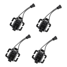 4Pcs Molle Clips, Multifunction Hanging Buckle Molle Attachments for Backpack Vest Outdoor Gear Expansion