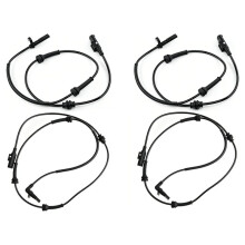 For Compass Mk2 4pcs ABS Wheel Speed Sensor Set Front Rear 68351461AB 68280914AA 68430134AA 68563837AA 2017-2022