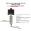 For  H2D Hotend Assembly Hotend Kit 0.4 mm Replaceable Nozzle for 3D Printer  H2D A1 A1MIni 2