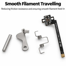 For Flashforge AD5X 3D Printer Filament Runout Hall Sensor Kit Heat-Resistant Sensitive for AD5X Filament Hall Sensor