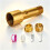 Tub Spout Adapter Brass, Fits 3/4" IPS and 1/2" IPS Pipe,1/2" Copper Pipe Threaded Installation for Slip- Installation 2