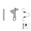 Hall Sensor Mounting Kit for Flashforge AD5X 3D Printer Heat-Resistant and Sensitive for AD5X Filament Hall Sensor 6