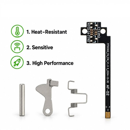 For Flashforge AD5X 3D Printer Filament Runout Hall Sensor Kit Heat-Resistant Sensitive for AD5X Filament Hall Sensor 2