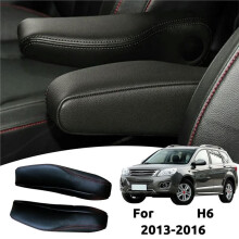 2Pcs Car Bolster Side Armrest Cover for H6 2013 2014 2015 2016 Precise Contour Fit