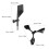 Weather Station Wind Direction Indicator Replacement Vane, Heavy-Duty Anemometer Replacement Vane Tail 7