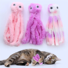 Octopus Plush Cat Toys 3-Pack – Catnip-Filled Teaser Toy for Indoor Kittens