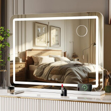 60x80cm LED Makeup Mirror with Light, USB, Type-C