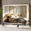 60x80cm LED Makeup Mirror with Light, USB, Type-C 1