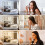 60x80cm LED Makeup Mirror with Light, USB, Type-C 3