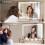 60x80cm LED Makeup Mirror with Light, USB, Type-C 5