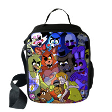 (H)Sac à lunch isotherme imprimé en 3D Five Nights At Freddys sac de pique-nique imperméable