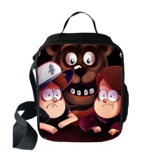 (F)Sac à lunch isotherme imprimé en 3D Five Nights At Freddys sac de pique-nique imperméable