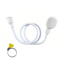 Multifunctional Shower Head Faucet – Quick Connect Pet Washing (White)