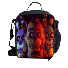 (Red)Sac à dos extérieur Five Nights At Freddys école sac à lunch trousse à crayons cadeaux enfant