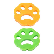 (Flower 2PCS)Pet Hair Remover Laundry Washing Machine Cat Dog Fur Catcher Zapper Reusable
