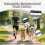 2-Dog Split Leash with 360 Swivel Clip – Adjustable Anti-Tangle Training Leash 5