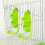 Cuttlebone Holder for Birds – 2-Pack Plastic Feeding Racks for Cockatiels 5