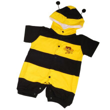 Lito Angels Baby Boys' Spotted Hero Girl Bee Tiger Romper Onesies Halloween Fancy Party Costume Jumpsuit