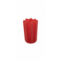 RED UK Coin Stacker, Large 14cm High, 8 Coin Slots