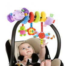 Spiral Pram Toys for Babies, Infant Car Seat Toys Stroller Spiral Hanging Toy for Baby Girl 3-12 Months
