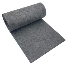aufodara Felt Fabric 30cm x 250cm, 3mm Thick Craft Felt Fabric for Felt Table Mats DIY Craft Patchwork Sewing (Dark Grey)