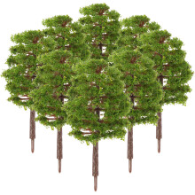 BESPORTBLE 20Pcs 9CM Model Trees for Model Railway Scenery - OO Gauge Trees & Bushes, DIY Landscape Architectural