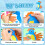 HAPMARS Handprint Art Craft Kits for Kids, 16 Pack 8