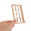jojofuny 4Pcs 1:12 Miniature Dollhouse Window Frames Set Use 8