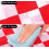 6 Pack 108" X 54" Red and White Checkered Rectangular Table Cloth Disposable Plastic Tablecloth 7