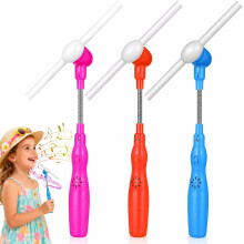 jojofuny 3 Pcs Light Up Windmill Spinning Wands with Music for Kids
