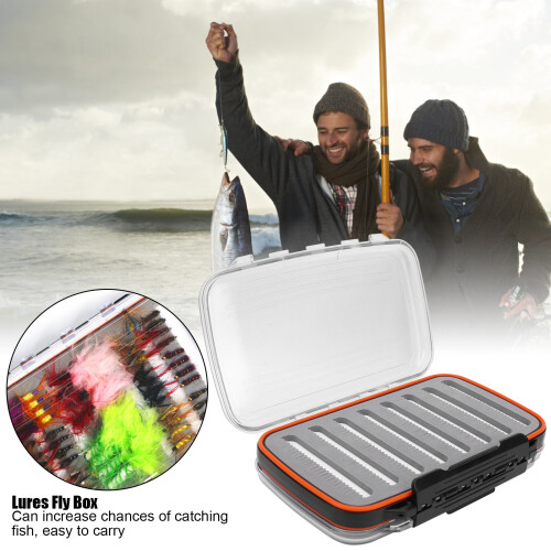 Fliegenbox doppelseitig wasserdicht PP