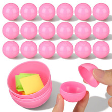 PRETYZOOM Openable 1.57 Inch Raffle Balls 50 Pcs Plastic Lottery Balls for Party Games Bingo Events with Fillable Design for Surprises
