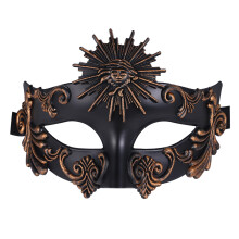 Oidea Masquerade Masks for Men: Ancient Greek Egyptian Roman Sun God Half Face Mask Party Carnival Venetian Mardi Gras Mask