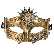 Oidea Masquerade Masks for Men: Ancient Greek Egyptian Roman Sun God Half Face Mask Party Carnival Venetian Mardi Gras Mask