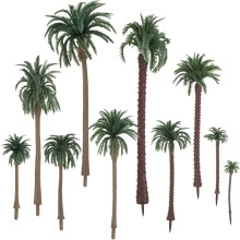 Yetaha 48 PCS Model Palm Trees, 5.5-19cm, for Decor