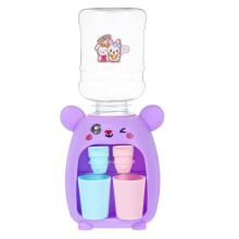 Kids Mini Water Dispenser Toy:Plastic Water Machine with Dual Outlets