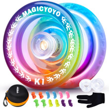 YOSTAR Kids Yoyo K1, Classic Responsive Rainbow Yo Yo for Kids and Beginner