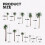 Yetaha 48 PCS Model Palm Trees, 5.5-19cm, for Decor 2