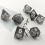 ORUZA Liquid Core DND Dice Set Polyhedral Resin Sharp Edge D&D Dice 7 PCS 5