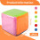 Large Dice 2 Pcs 10cm Foam Dice with Pockets Exercise Dice for Kids 2
