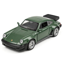imtfzct 1/36 Scale Porsche 911 Turbo 1978 Alloy Pullback Model Car with Pull Back Function, Diecast Toy for Collecting & Kids Gifts,Green