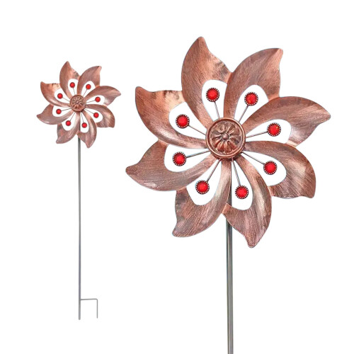 Wind Spinner, Metal Windmill for the Yard, Kinetic Wind Spinner for Outside, Easy Spinning