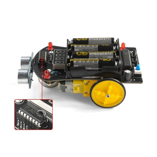 Namvo Intelligent Obstacle Avoidance Tracking Robot Car Welding Kit 1