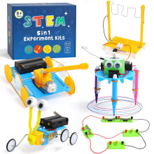 STEM Toys Age 8+, Engineering Science Experiments Kits for Kids(5 Pack Set)